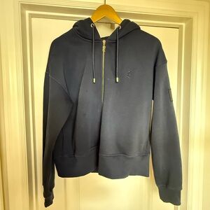 P.E Nation Dark Blue Zip-Up Sweater